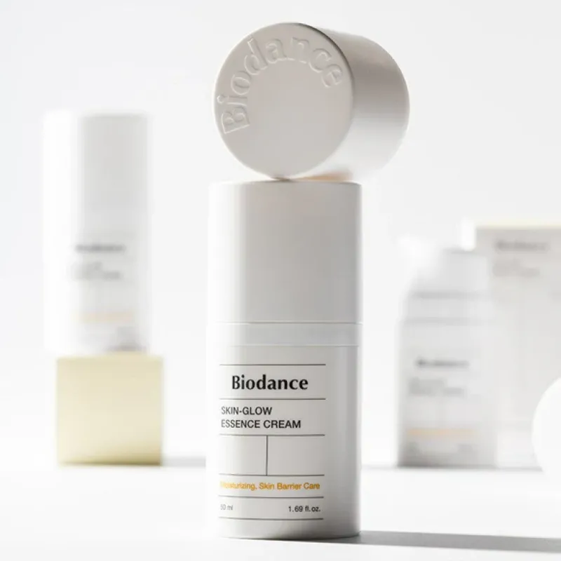 Увлажняющий крем для лица с керамидами Biodance Skin-Glow Essence Cream50 ml