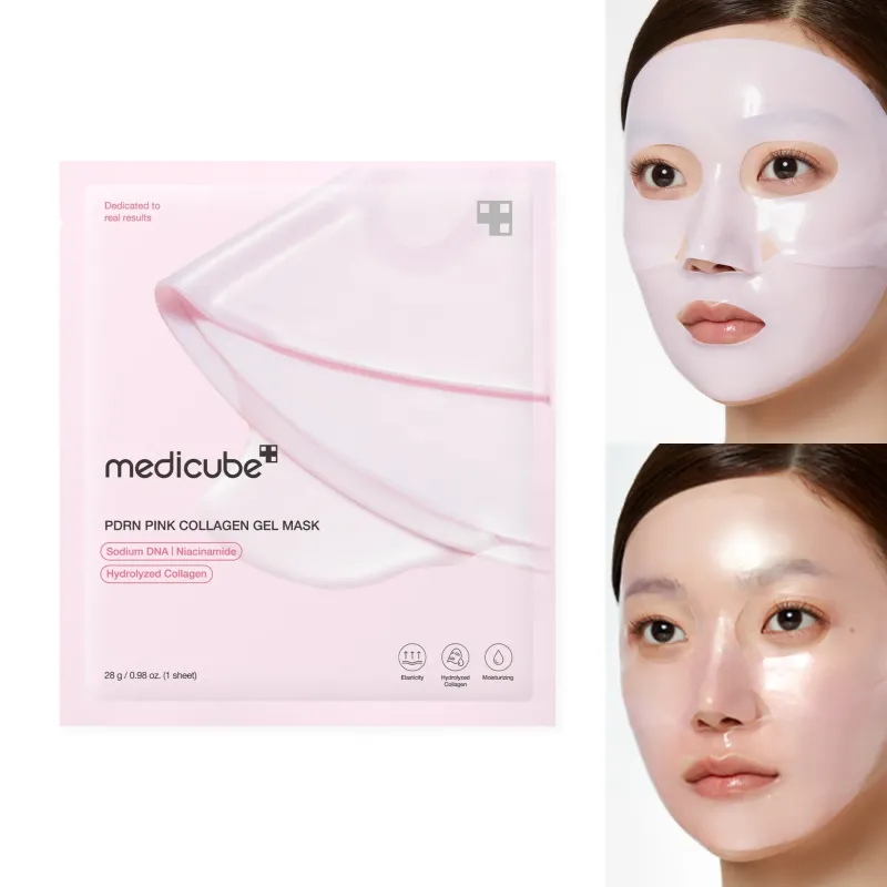 Гідрогелева маска з PDRN та колагеном Medicube PDRN Pink Collagen Gel Mask 28 g (1 шт.)