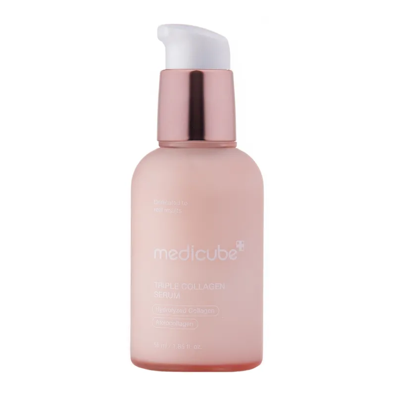 Зволожувальна сироватка з колагеном та гіалуроновою кислотою Medicube Triple Collagen Serum 55 ml