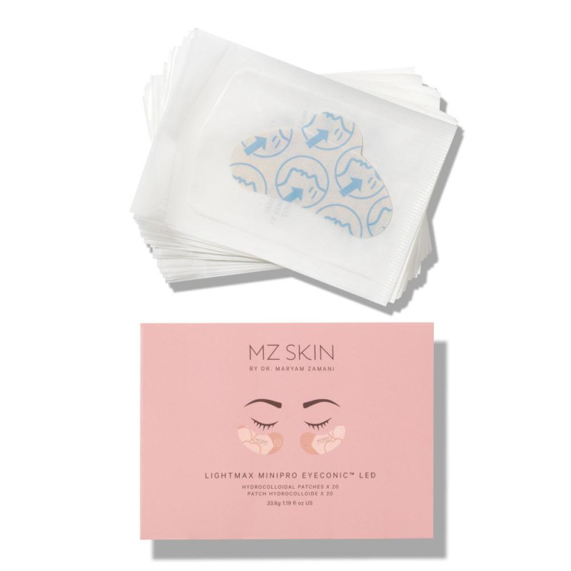 Патчі для закріплення LED маски для зони навколо очей MZ Skin LightMAX MiniPro Hydracolloidal Patch (20 пар)