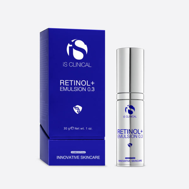 Восстанавливающая эмульсия с ретинолом 0,3% iS Clinical Retinol+ Emulsion 30 ml