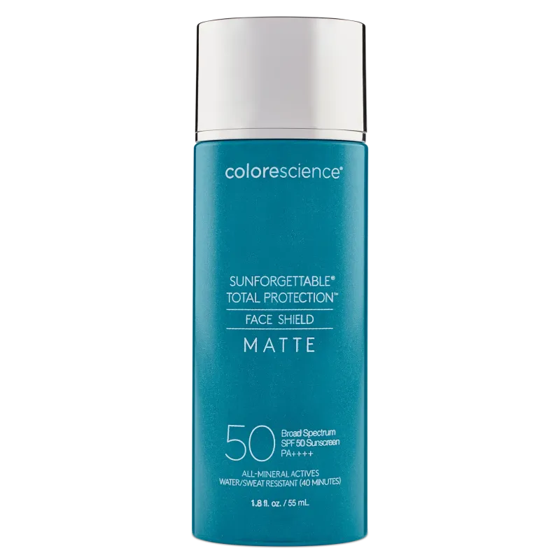 Солнцезащитный крем для лица SPF 50 Мотивирующий Colorescience Sunforgettable Total Protection Face Shield Matte SPF 50 55 ml