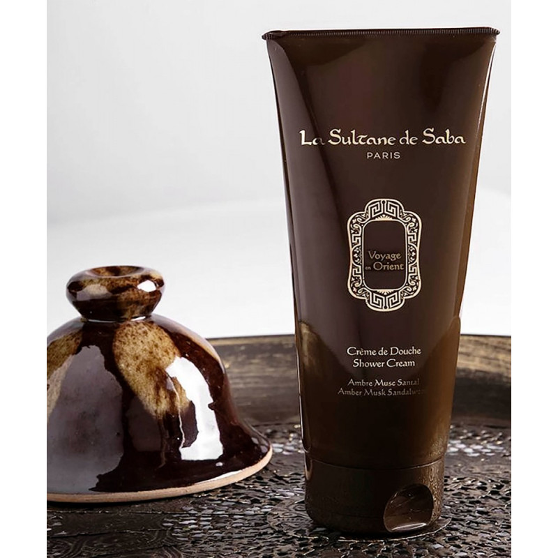 Крем-гель для душа La Sultane De Saba Amber Musk Sandalwood Fragrance Voyage Orient Shower Cream 200 ml