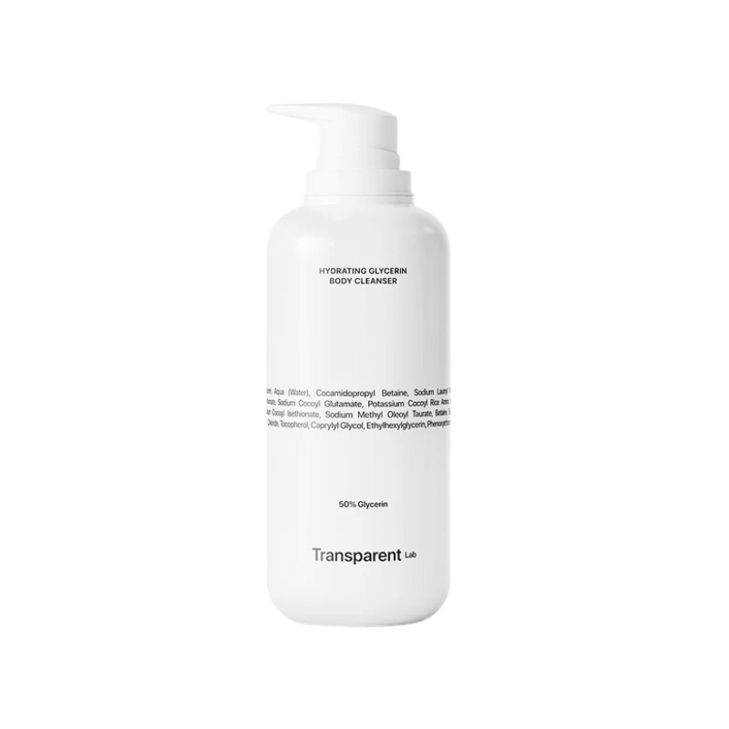 Зволожуючий засіб для очищення тіла з гліцерином Transparent Lab Hydrating Glycerin Body Cleanser 400 ml