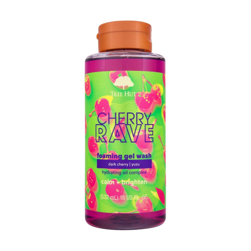 Гель для душа Tree Hut Cherry Rave Foaming Gel Wash 532 ml