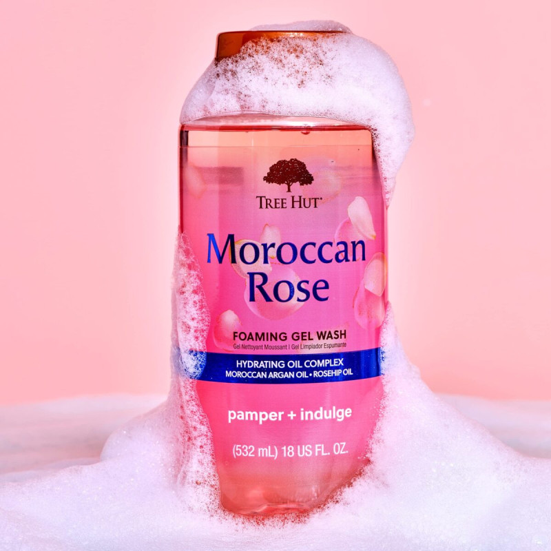 Гель для душа Tree Hut Marroccan Rose Foaming Gel Wash 532 ml