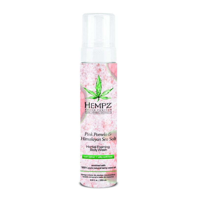 Гель-мус для душу “Помело та гімалайська сіль” Hempz Herbal Foaming Body Wash Pink Pomelo and Himalayan Sea Salt 250 ml