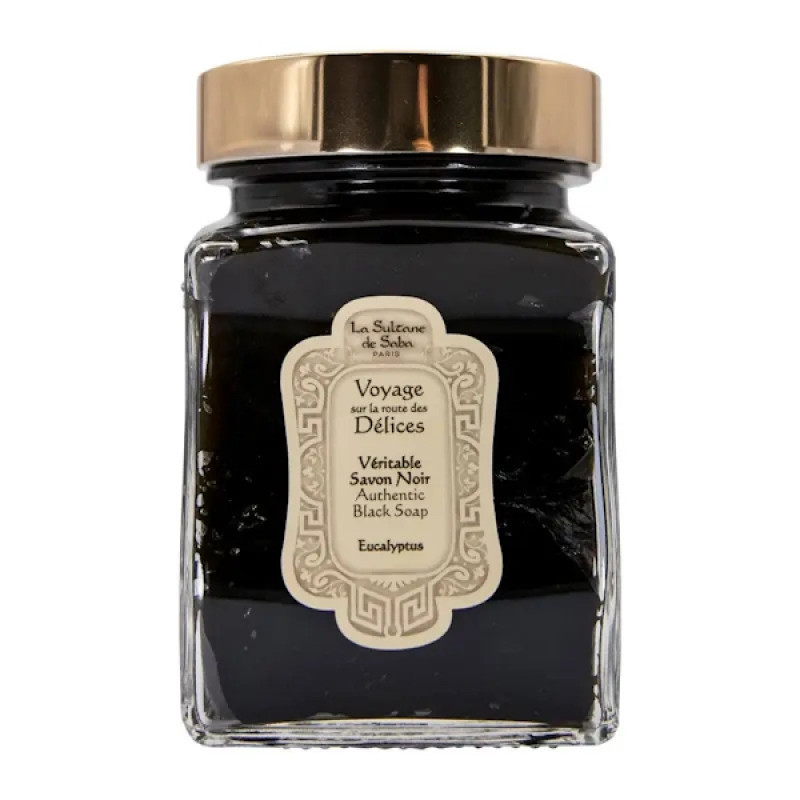 Чорне мило з евкаліптом La Sultane De Saba Voyage Delices Authhentic Eucalyptus Black Soap 300 ml