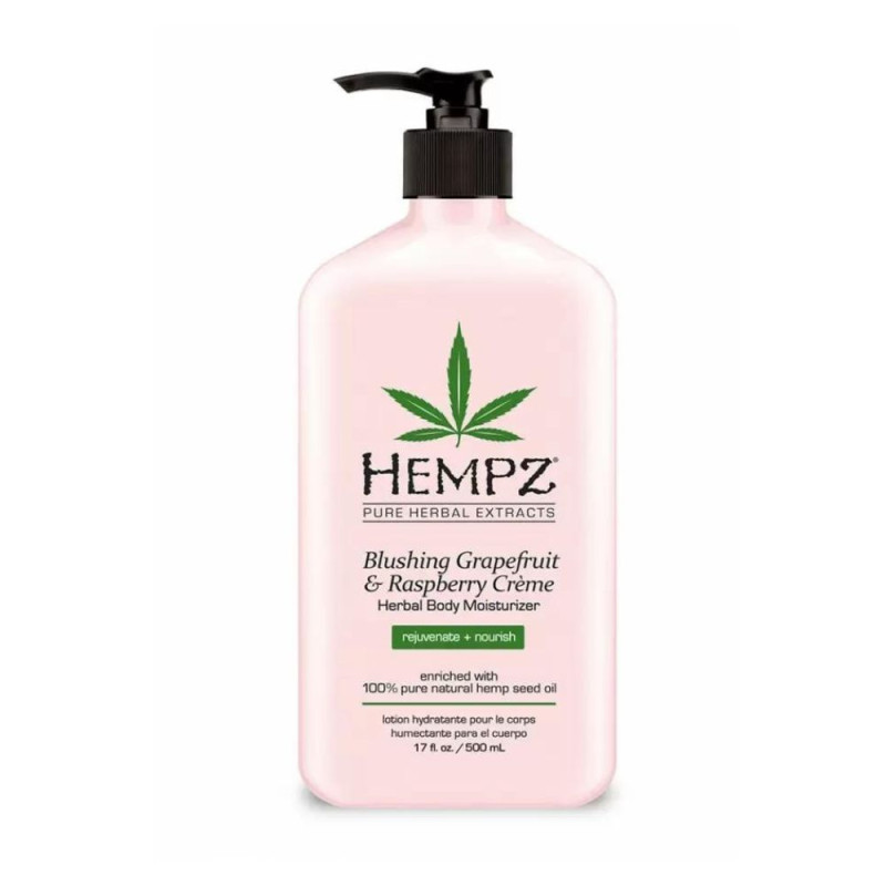 Увлажняющее молочко для тела Грейпфрут-Малина Hempz Blushing Grapefruit & Raspberry Cream Moisturizer 500 мл
