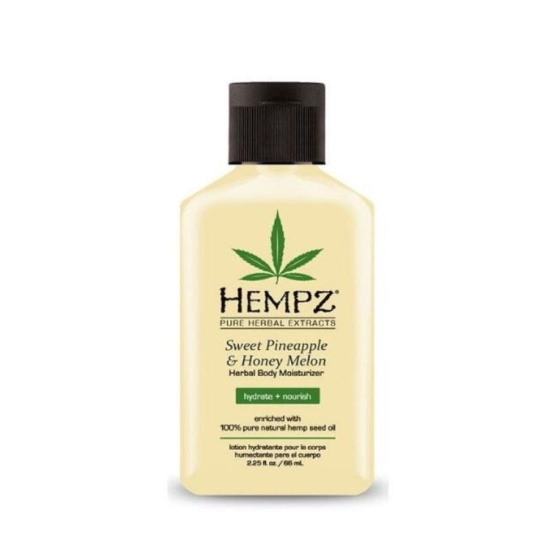 Увлажняющее молочко для тела Ананас-Дыня Hempz Sweet Pineapple & Honey Melon Moisturizer 65 мл