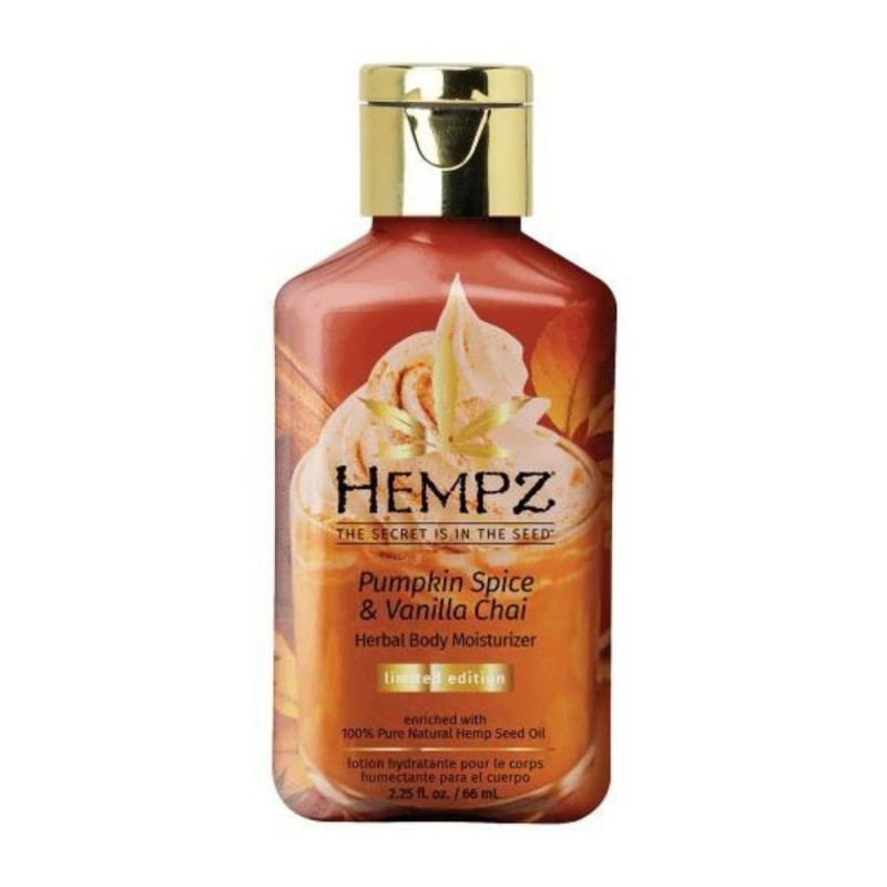 Увлажняющее молочко для тела "Пряная тыква и Ваниль" Hempz herbal body moisturiser Pumpkin Spice&amp;Vanilla Chai 66 g.