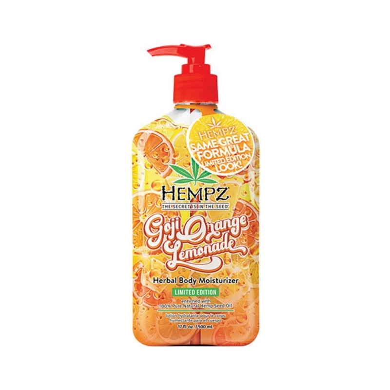 Молочко для тіла "Годжi та Апельсиновий Лимонад" Hempz Herbal Moisturizer Goji Orange Lemonade 500 ml