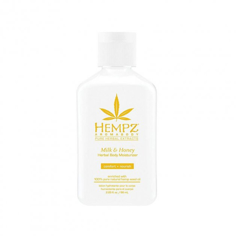 Молочко для тіла "Молоко і мед" Hempz Herbal Moisturizer Milk and Honey 65 ml