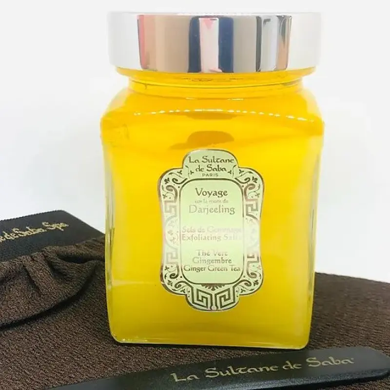 Солевой скраб для тела La Sultane De Saba Ginger Green Tea Fragrance