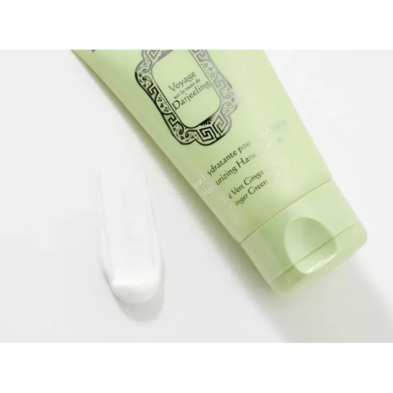 Живильний крем для рук La Sultane De Saba Ginger Green Tea Fragrance Voyage Darjeeling Moisturuzing Hand Cream 50 ml