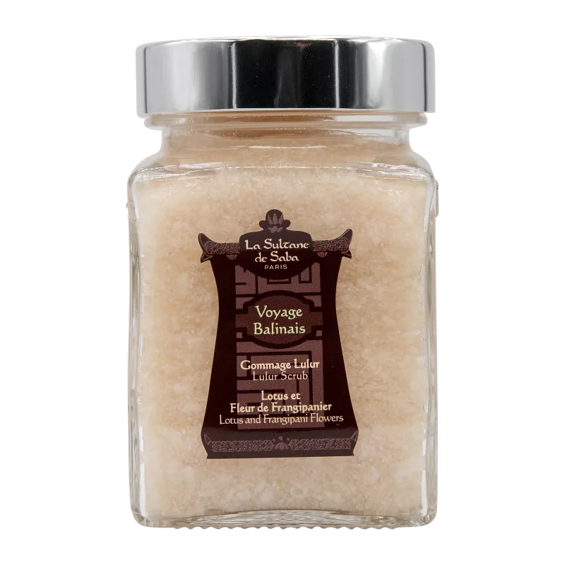 Скраб-гомаж для тіла La Sultane de Saba Lotus&Frangipani Flowers Voyage Balinais Lulur Body Scrub 300 ml