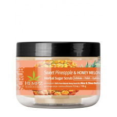 Скраб для тіла “Ананас- Медова Диня” Hempz sugar body scrub Sweet Pineapple & Honey Melon 176g.