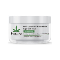 Скраб для тіла "Кокос та Кавун" Hempz sugar body scrub Fresh Coconut&Watermelon 176g.