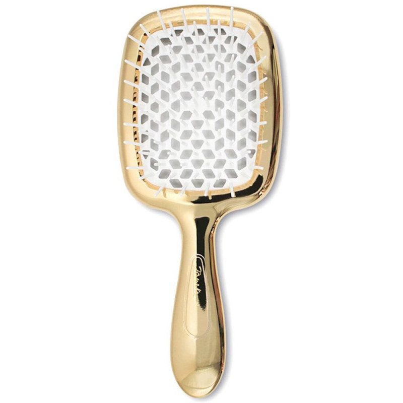 Щетка для волос Janeke Superbrush Золото с белым