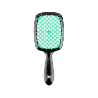 Janeke Superbrush Small Чорна з зеленим