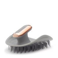 Масажна щітка для волосся та шкіри голови Сіра Manta Pulse Brush