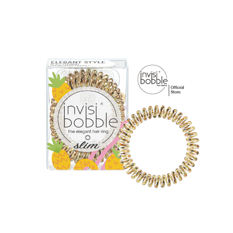 Резинка-браслет для волосся Invisibobble Slim Fruit Fiesta Squezze The Day