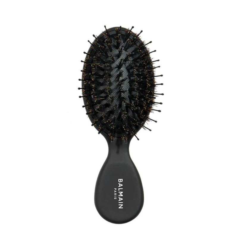 Міні-щітка SPA для розплутування волосся (чорна) Balmail SPA Detangling Brush
