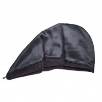 Рушник-тюрбан чорний MON MOU