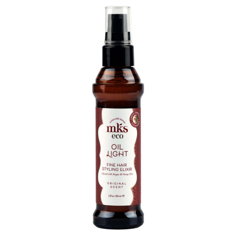 Олійка для тонкого волосся MKS-ECO Oil Light Fine Hair Styling Elixir Original Scent 60 ml