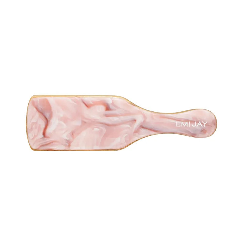 Міні щітка для волосся «Pink Chantilly» Emi Jay Mini Boar Bristle Brush in Pink Chantilly