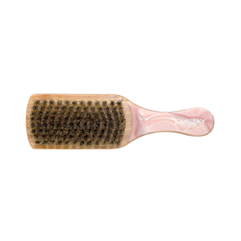 Міні щітка для волосся «Pink Chantilly» Emi Jay Mini Boar Bristle Brush in Pink Chantilly