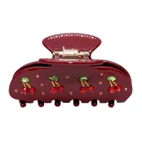 Крабик для волосся Emi Jay Sweetheart Clip in Bordeaux Cherry Pie