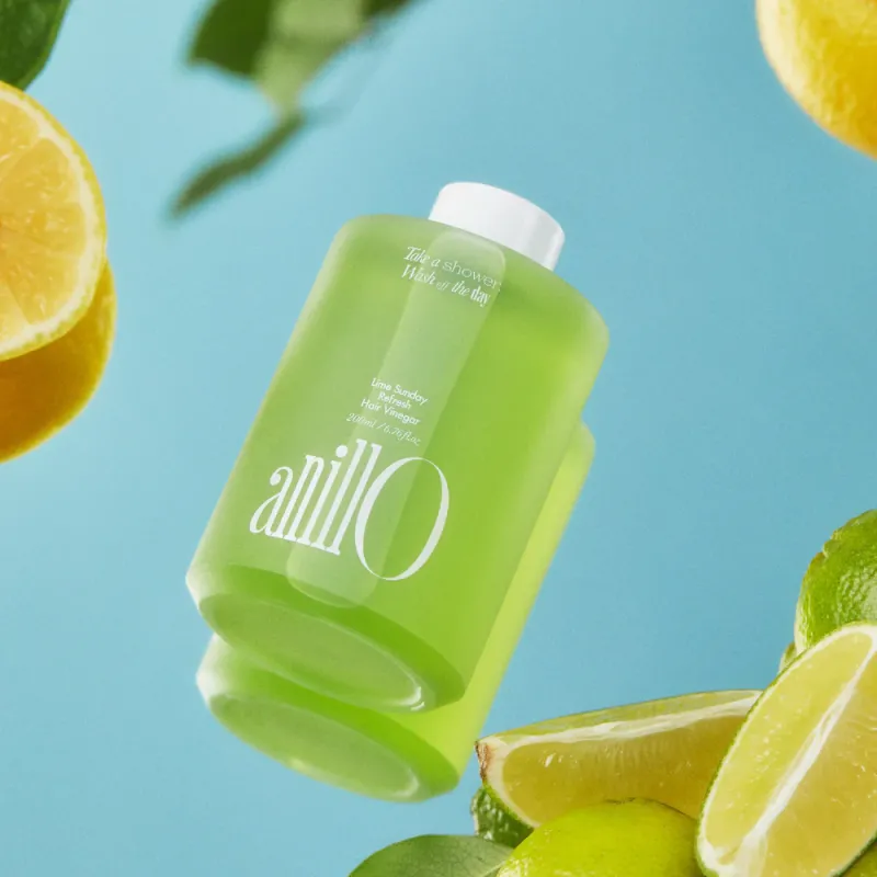 Освежающий ополаскиватель для волос ANILLO Lime Sunday Refresh Hair Vinegar 200 ml