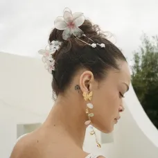 Заколка для волос "Rose Pearl" Emi Jay Super Bloom Clip in Rose Pearl