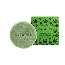 Твердый шампунь натурального происхождения VALQUER Shampoo Bar With Cannabis Extract And Hemp Oil 50 g