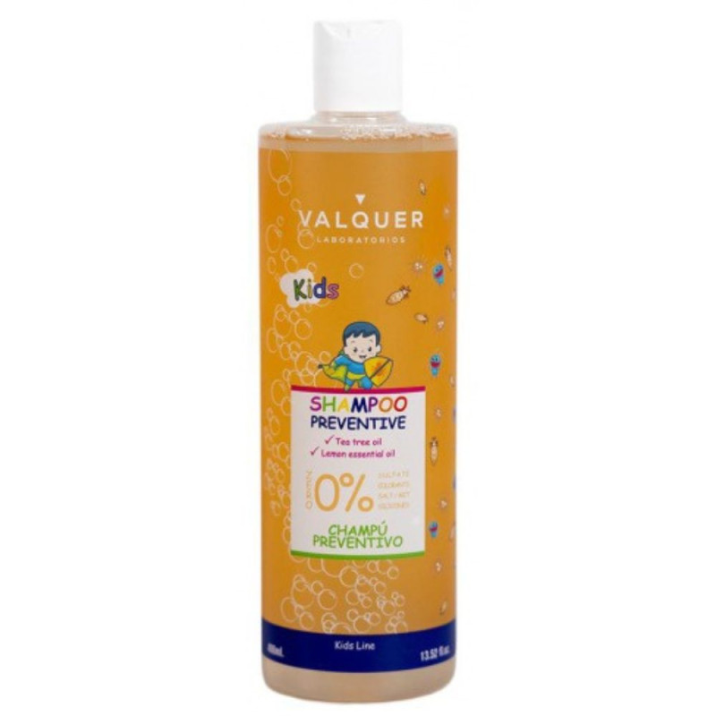 Дитячий шампунь з дуже м’якою формулою VALQUER Preventinve Child Shampoo 400 ml