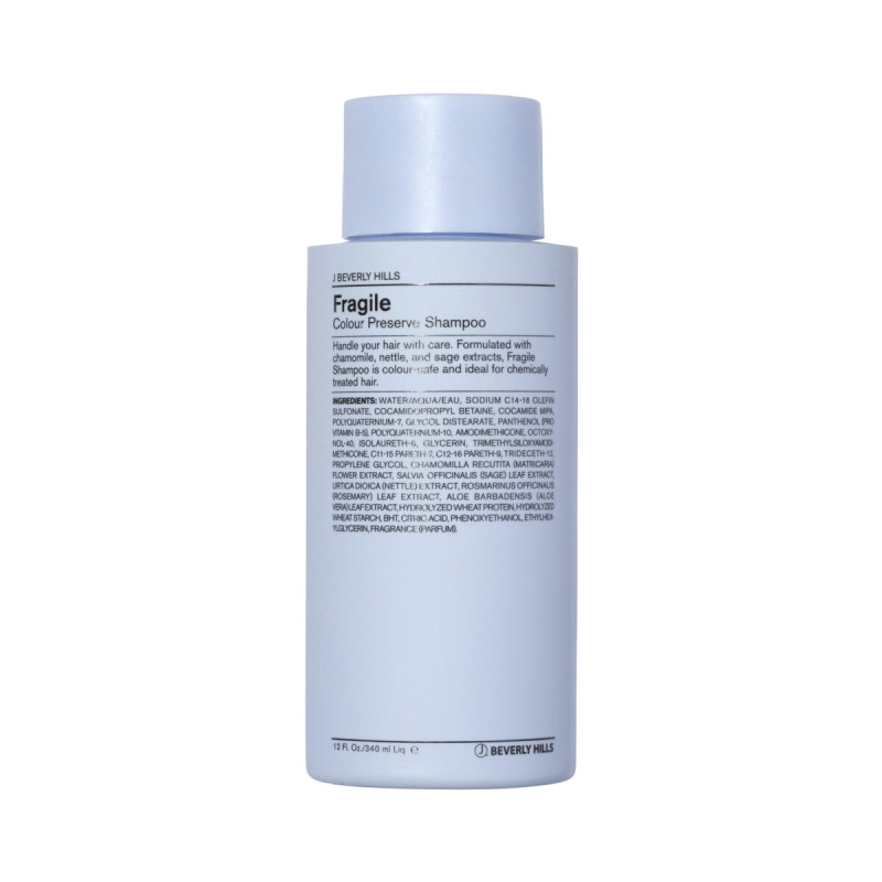 Fragile Shampoo J Beverly Hills Шампунь для защиты цвета (340ml)