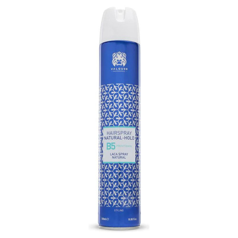 Лак для волос средней фиксации VALQUER Hairspray Natural-Hold 500 ml