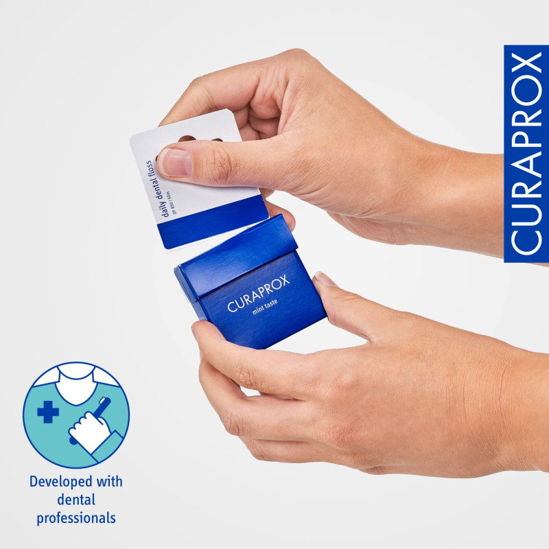 Зубна нитка DF 850 ​​для щоденного використання CURAPROX Dental Floss DF 850 daily, 50m