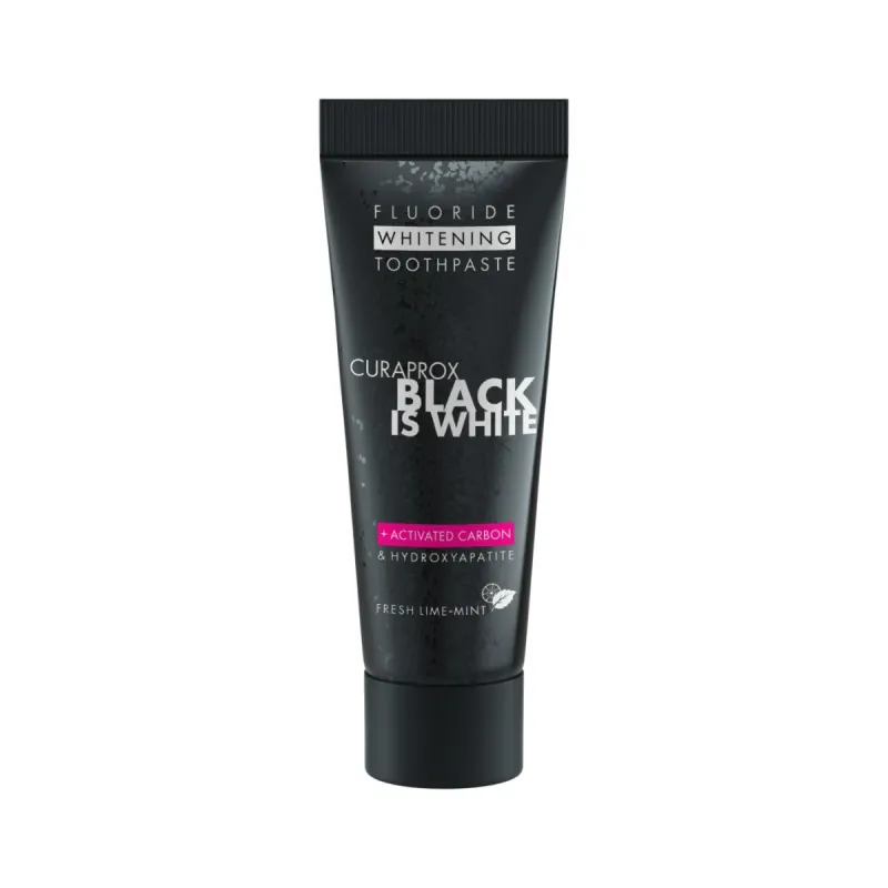 Зубна паста CURAPROX Black Is White toothpaste, 10 ml