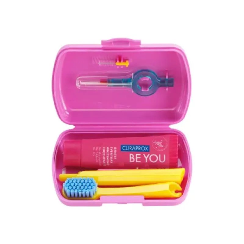 Дорожній набір CURAPROX 'Be you' Pink (Рожевий)